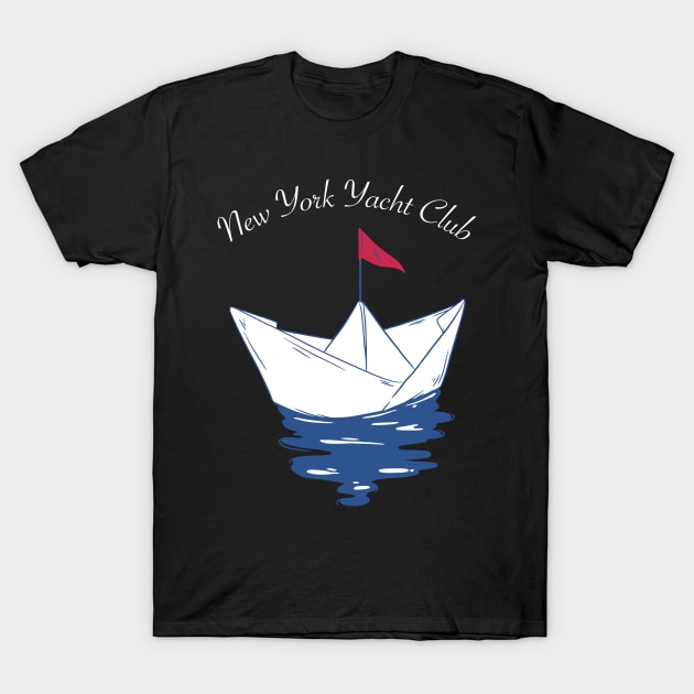 New York Yacht Club T-Shirt by FunSillyShop